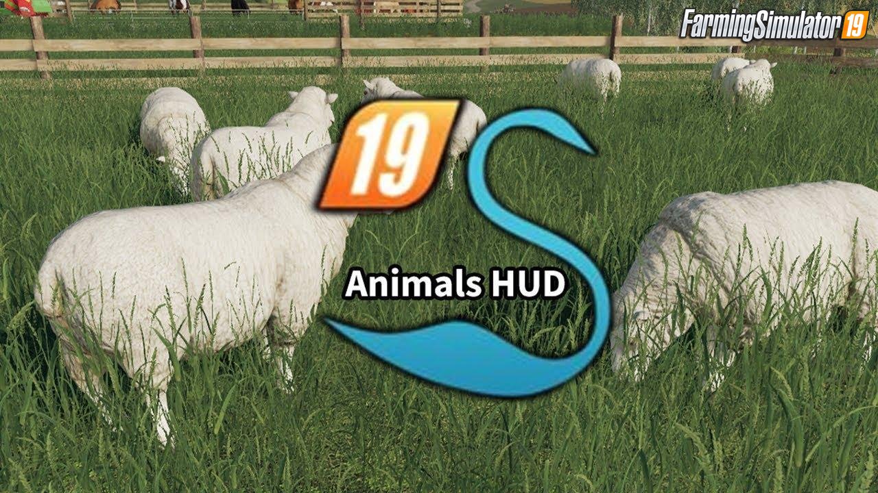 Animals Hud for Sesons Mod v3.5 for FS19