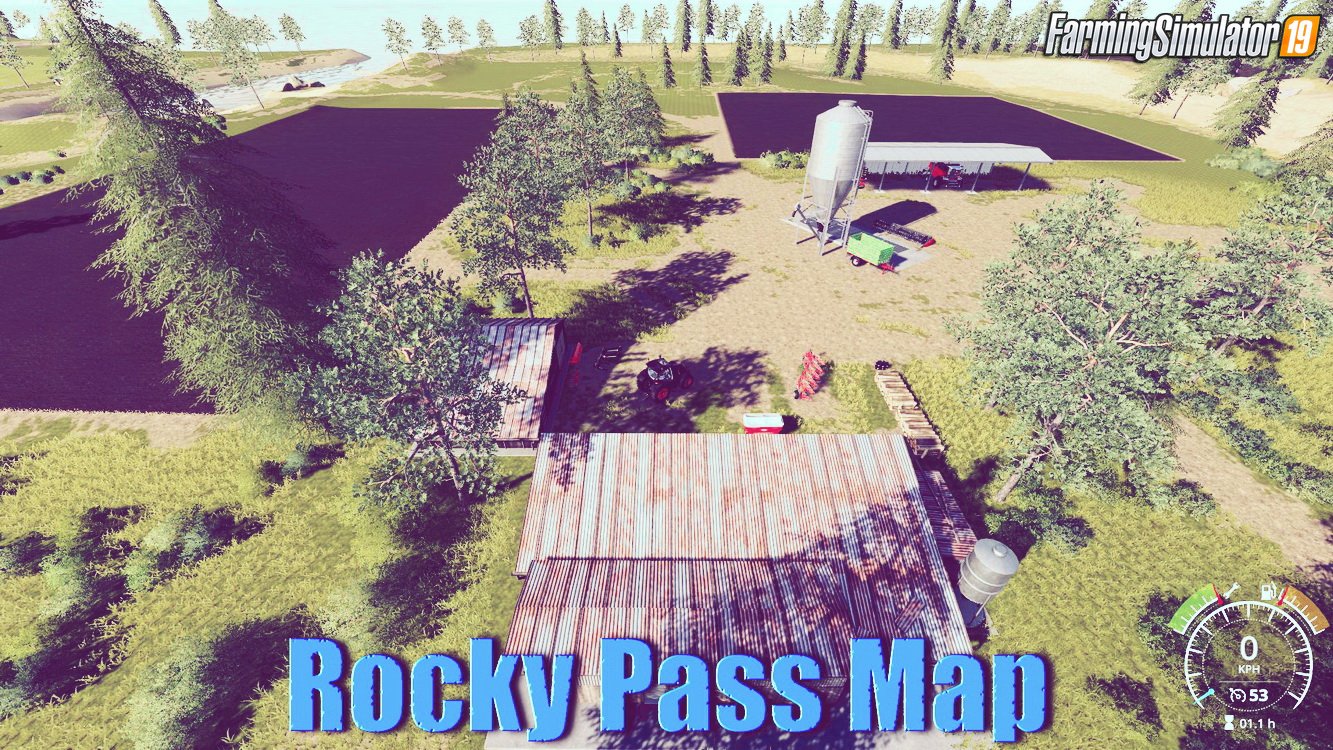 Rocky Pass Map v1.0 for FS19