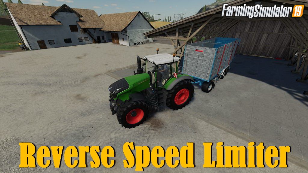 Reverse Speed Limiter Mod v1.0 for FS19