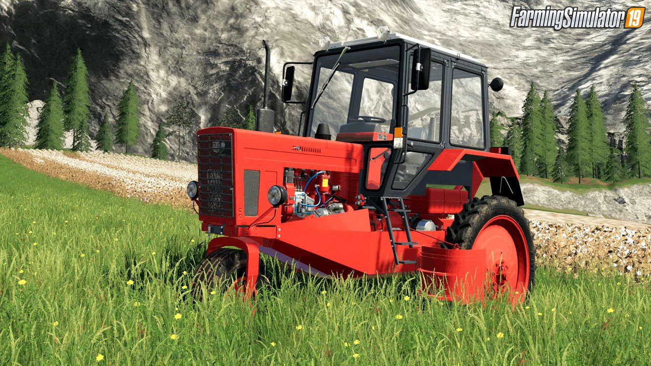 Tractor Harsvester MTZ80 for Cotton v1.0 for FS19