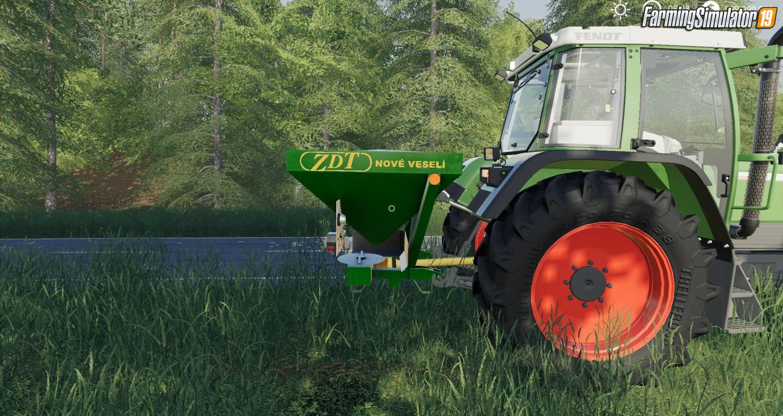 Fertilizer spreader ZDT RM 1-070 v1.0 for FS19