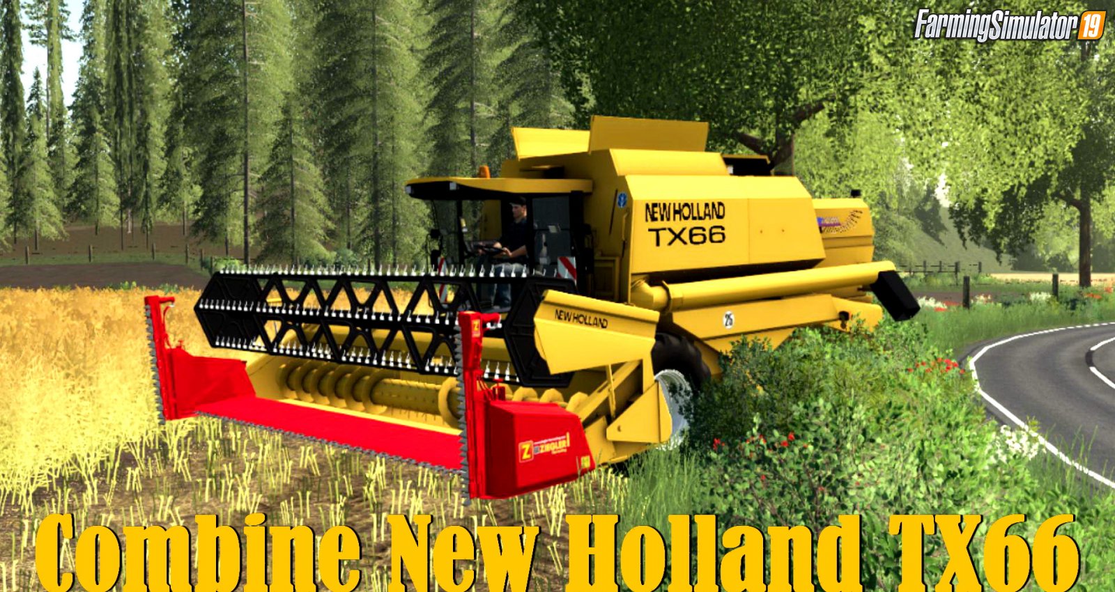 Combine New Holland TX66 v1.0 for FS19