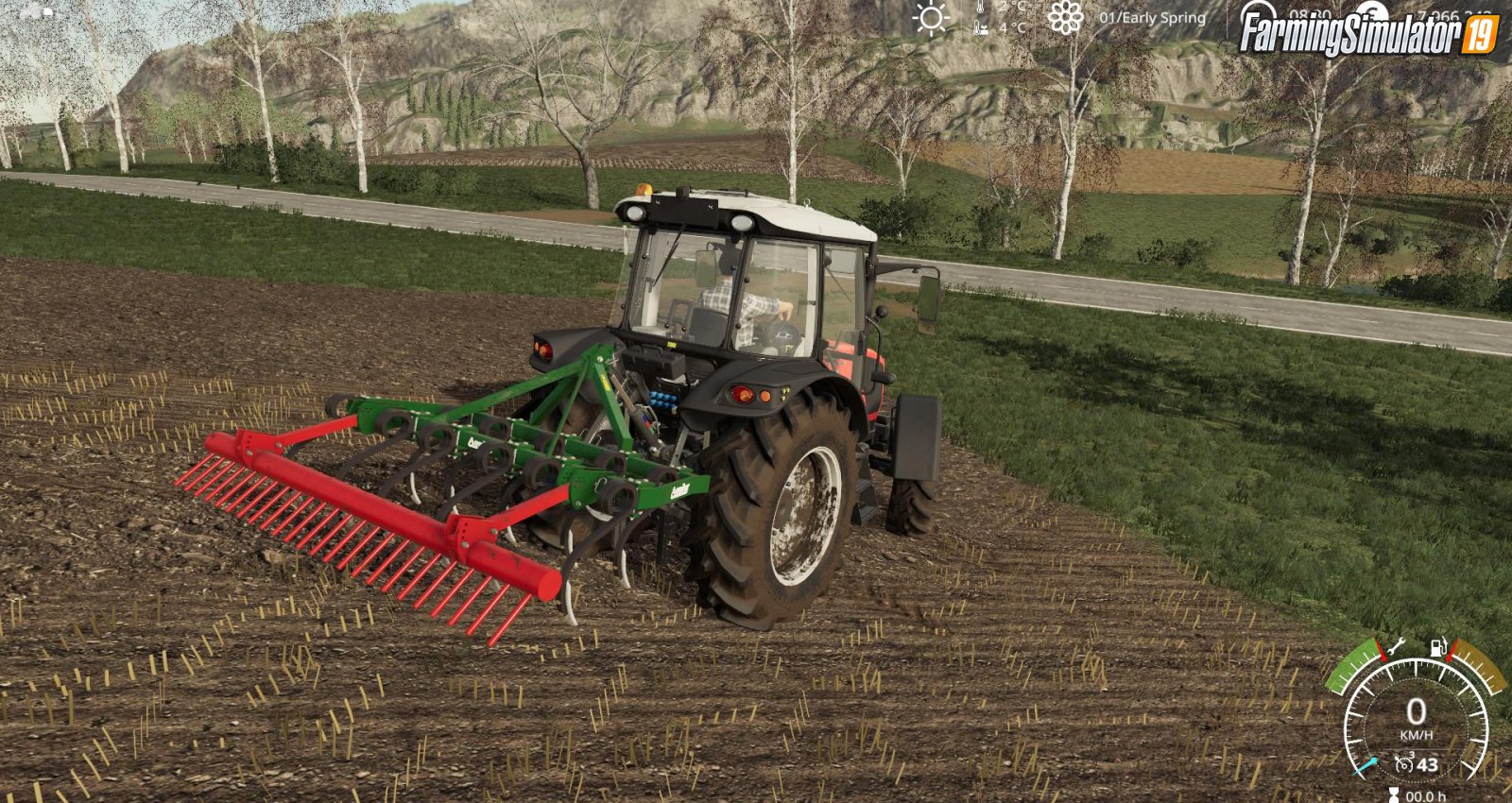 Cultivador Aguilar 11 brazos v1.0 for FS19