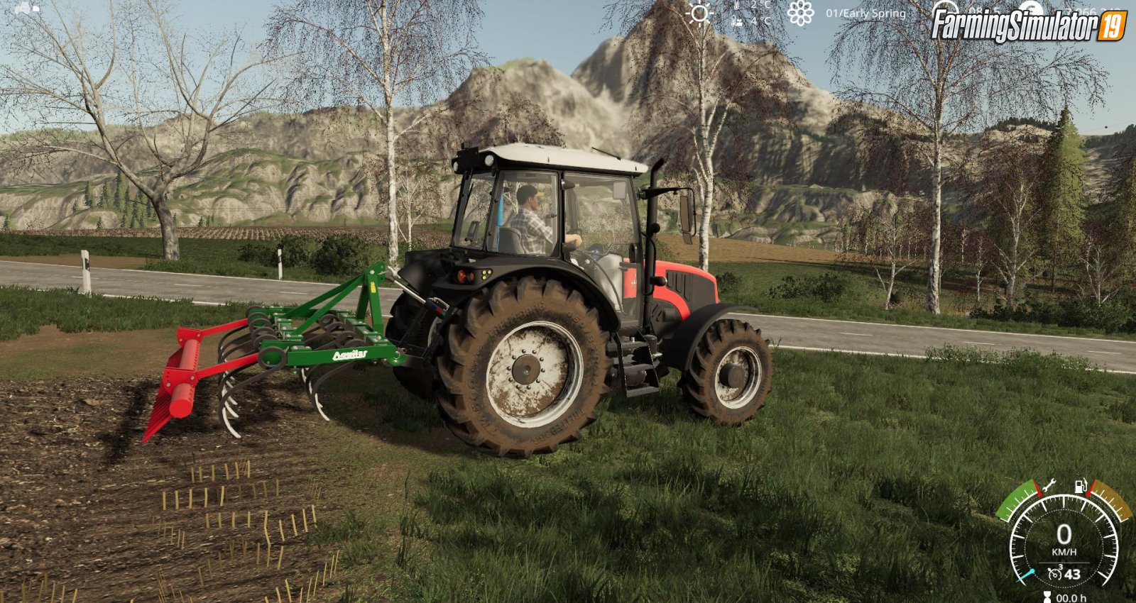 Cultivador Aguilar 11 brazos v1.0 for FS19