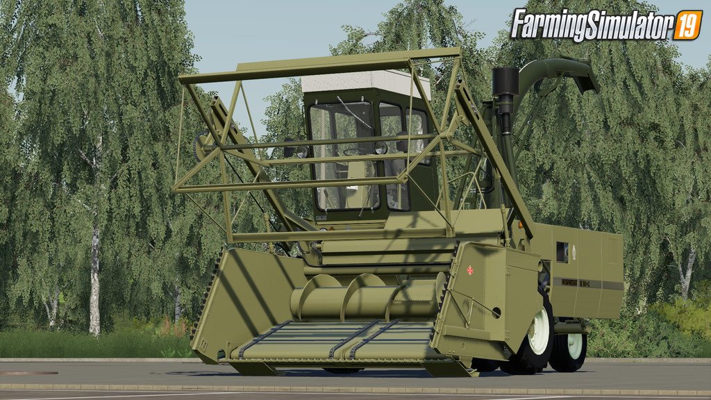 Combine Fortschritt E 281-C Pack v1.1 for FS19