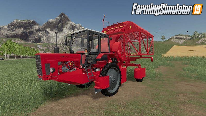 HARVESTER MTZ-80XM FOR COTTON Release v1.0 for FS19