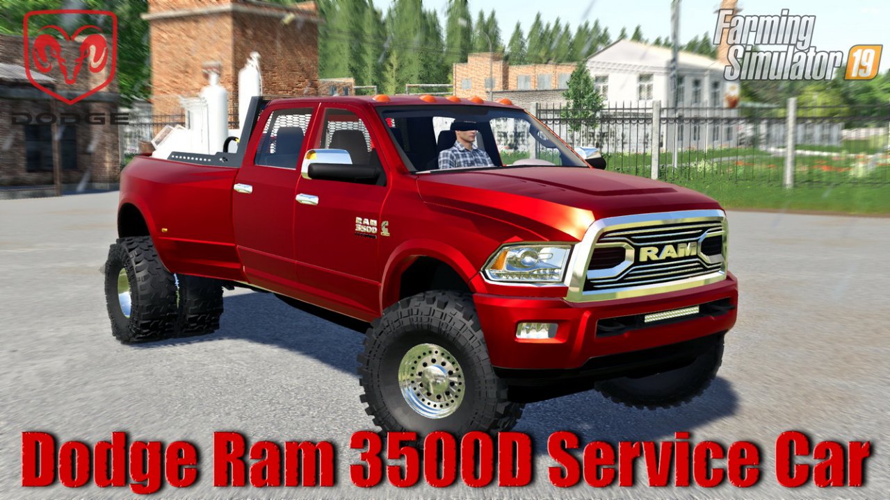 Dodge Ram 3500D Service Car - Farming Simulator 19