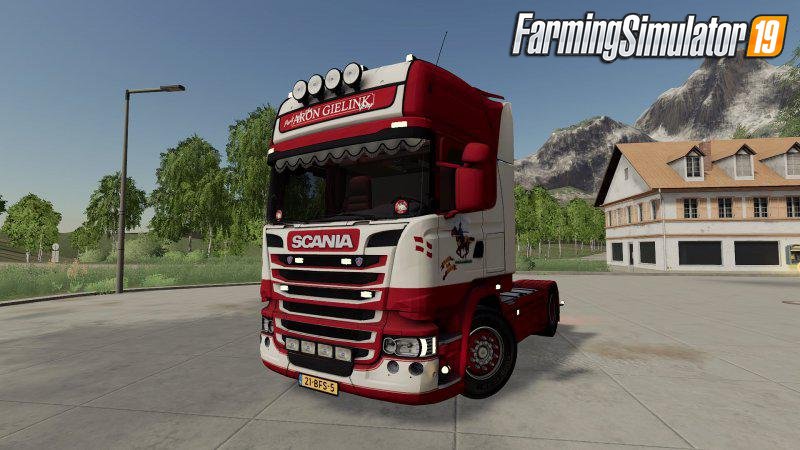 Scania R-Series Topline 4×2 v1.0 for FS19