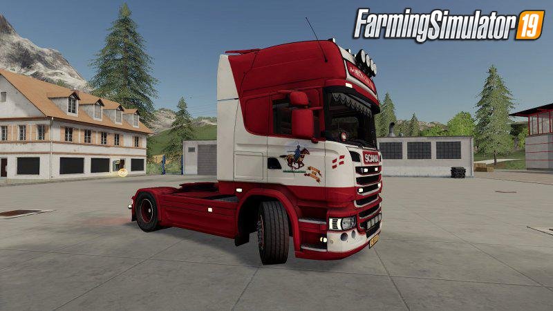 Scania R-Series Topline 4×2 v1.0 for FS19