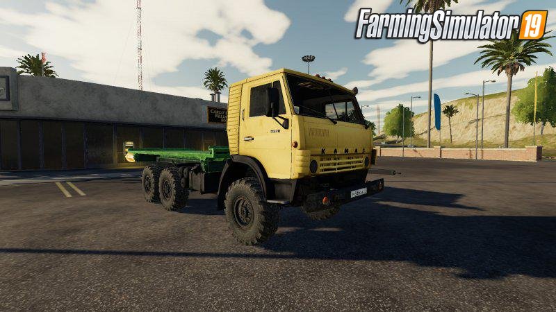 KamAZ-4310 Platform Truck v1.2 for FS19