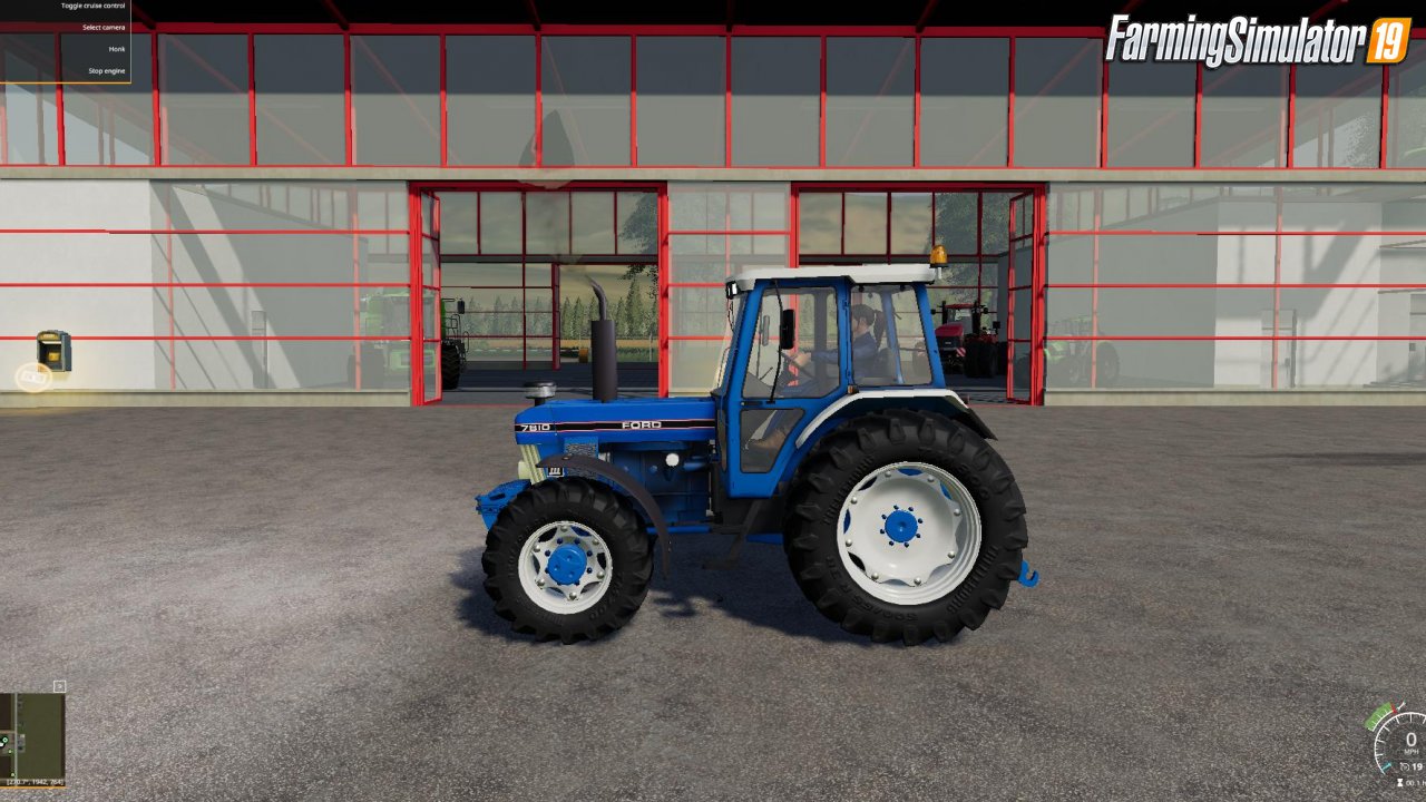 Tractor Ford 7810 v1.1 for FS19