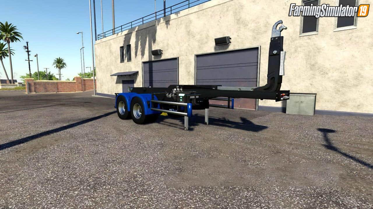 Hooklift Semi-trailer v1.0 for FS19