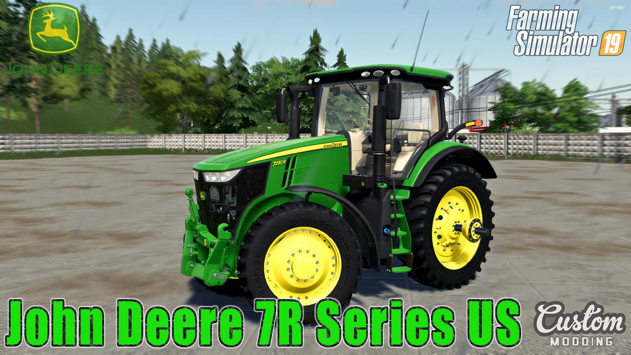 Tractor John Deere 7R Series US (Updated) v1.0 for FS19