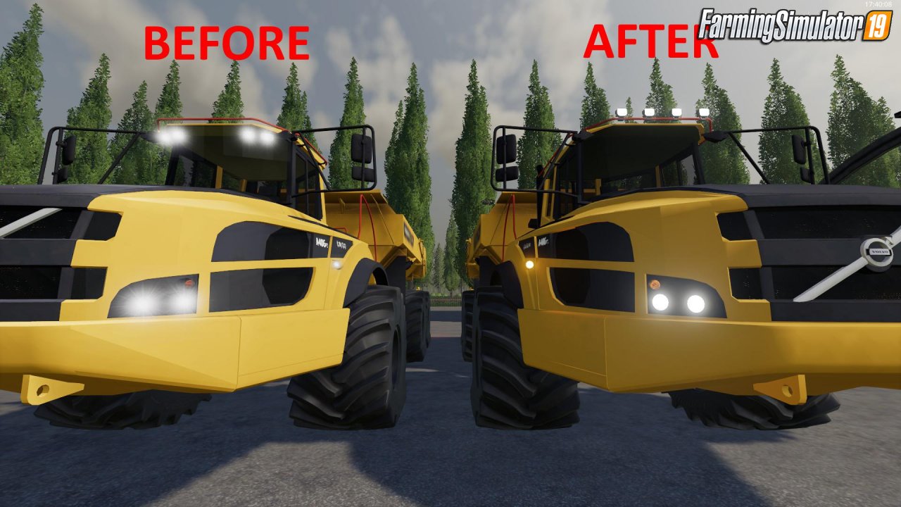 Volvo A40G Articulated Dump Truck v2.1.2 for FS19