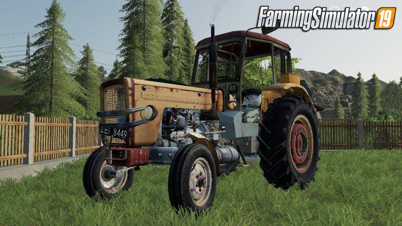 Tractor Ursus C-355 v1.0 by MFarmer for FS19