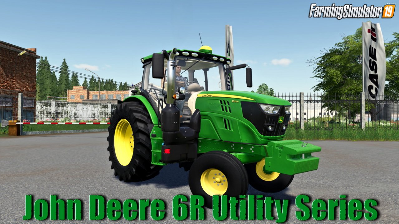 Tractor John Deere 6R Utility Series v1.0.0.1 for FS19