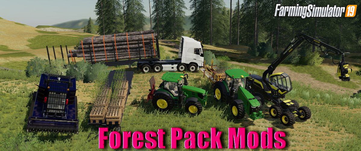 Forest Pack Mods v1.0 for FS19