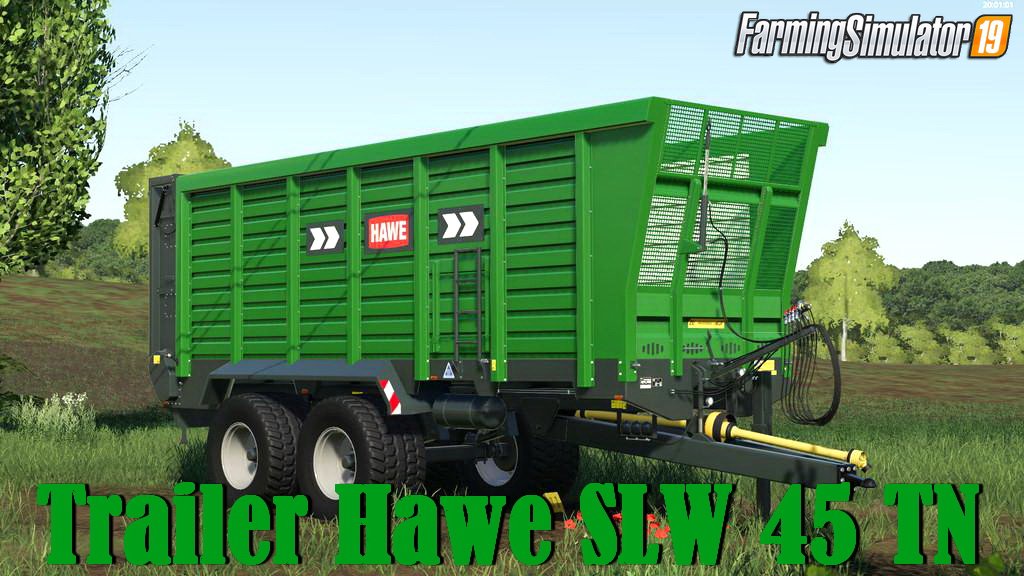 Trailer Hawe SLW 45 TN v1.0.0.2 for FS19