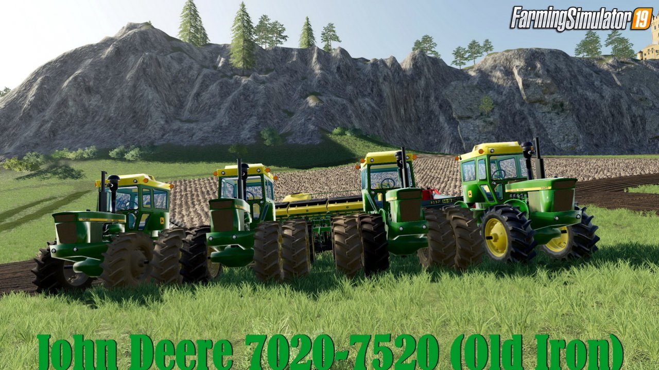 John Deere 7020-7520 (Old Iron) v1.0 for FS19