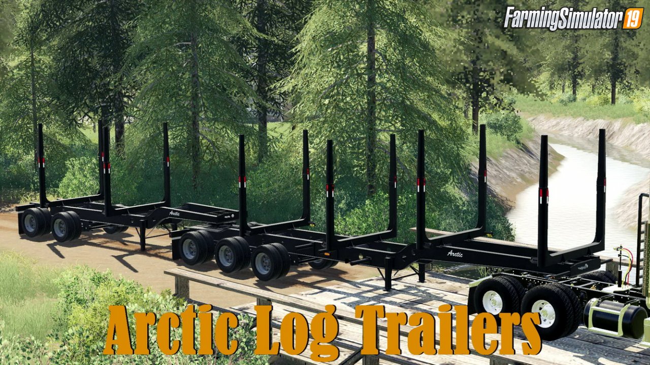 Arctic Log Trailers v1.0 for FS19