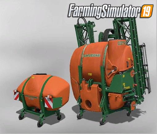 Amazone Sprayer Pack v1.1 for FS19