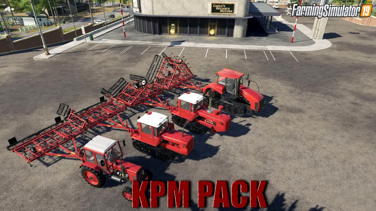 KPM PACK Mods v1.0 for FS19