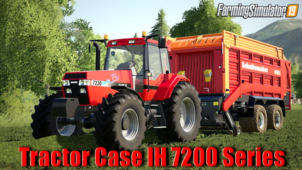 Case IH 7200 Series Tractor v1.2 Edit by Matt26 for FS19
