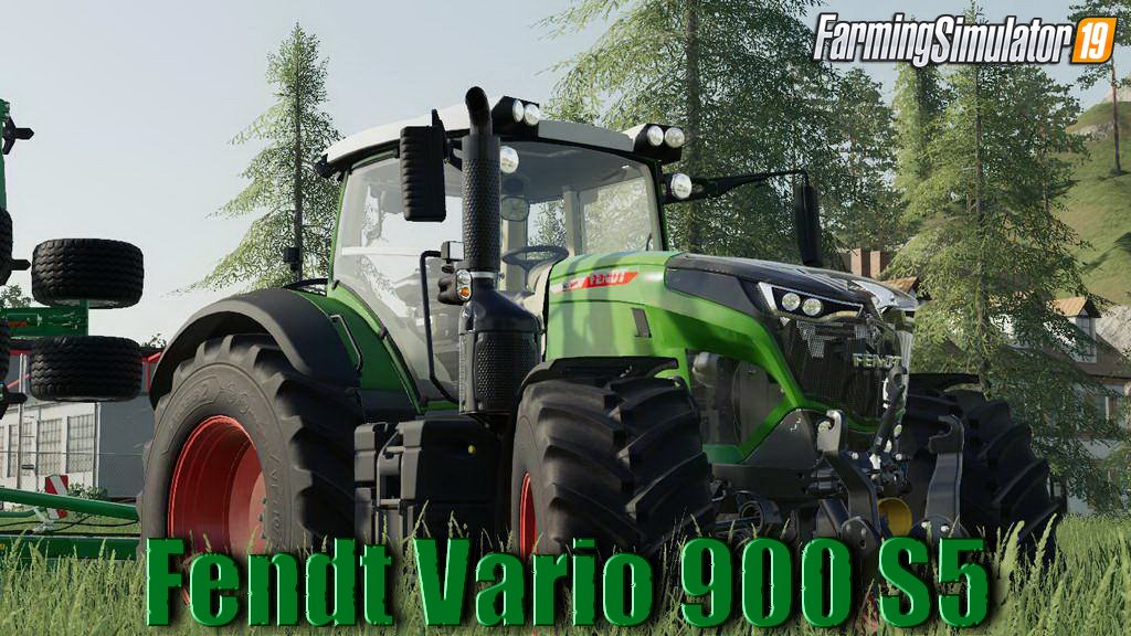 Tractor Fendt Vario 900 S5 v1.0 for FS19