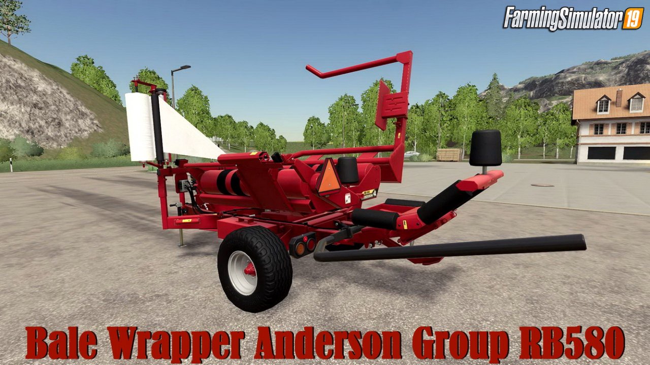 Bale Wrapper Anderson Group RB580 v1.0 for FS19