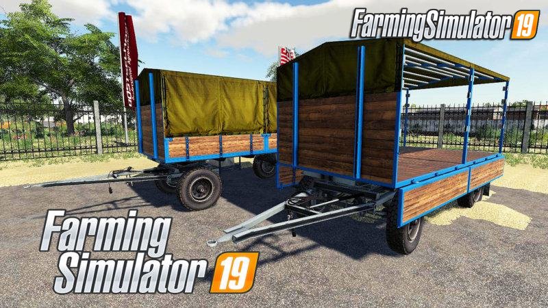 Trailer HW60 mit Planenaufbau v1.0 for FS19