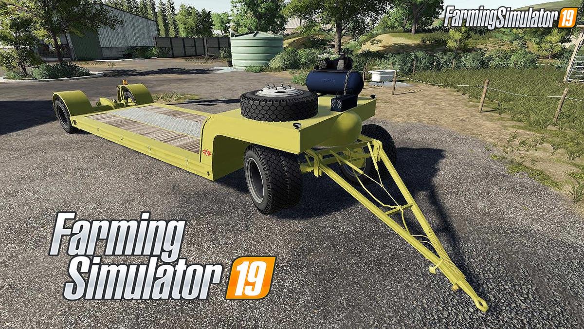 Trailer Fortschritt TL-12 Tieflader v1.0.0.1 for FS19