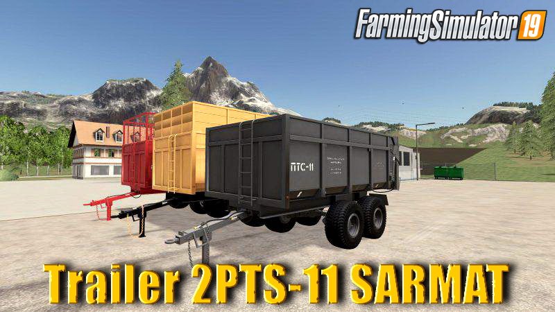 Trailer 2PTS-11 SARMAT v1.0.0.1 for FS19