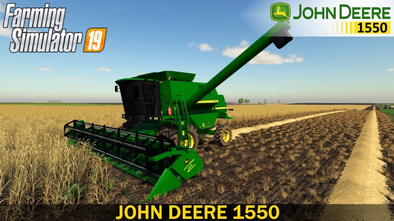 Harvester John Deere 1550 - Farming Simulator 19