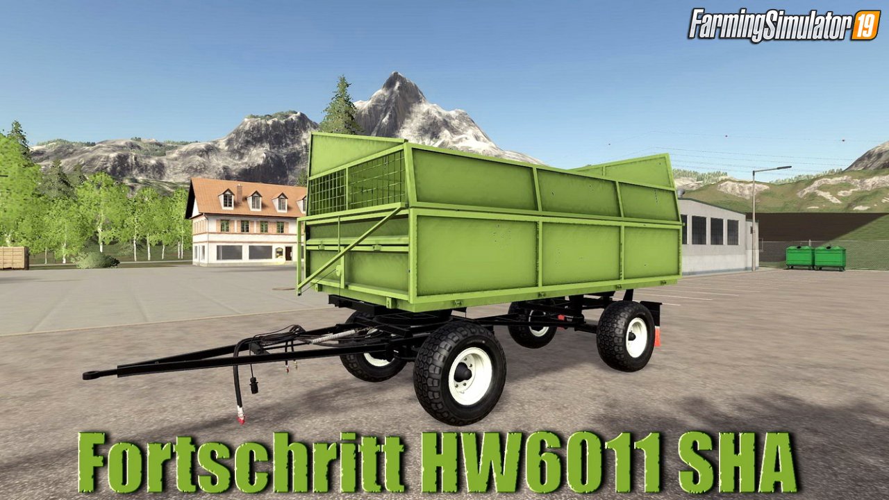 Fortschritt HW6011 SHA v1.0 for FS19