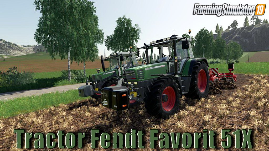 Tractor Fendt Favorit 51X v5.0 for FS19