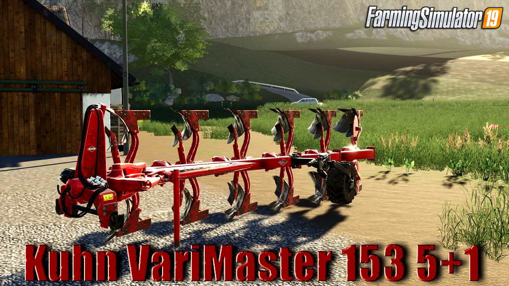 Kuhn VariMaster 153 5+1 v1.0 for FS19
