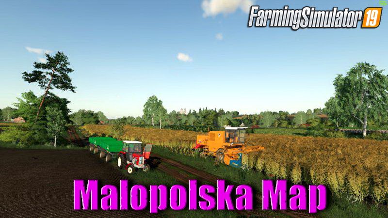 Malopolska Map v1.2 for FS19