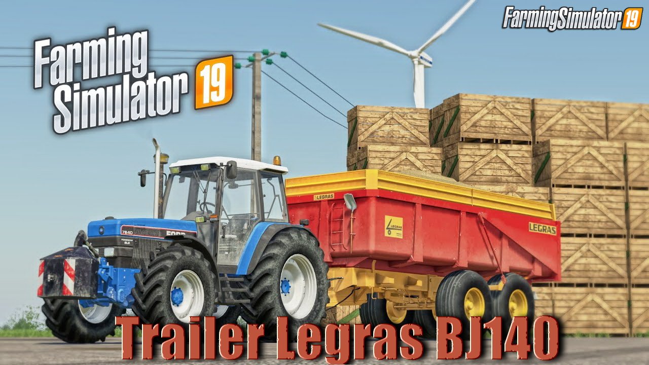 Trailer Legras BJ140 v1.0 for FS19