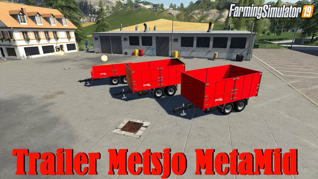 Trailer Metsjo MetaMid v1.0 for FS19