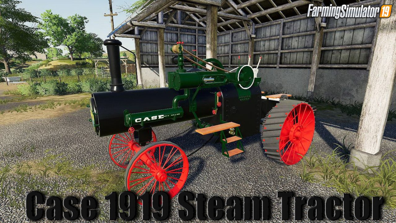 Case 1919 Steam Tractor v1.0 for FS19