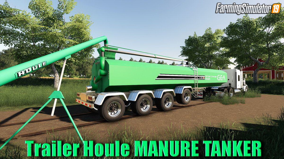 Trailer Houle MANURE TANKER v1.0 for FS19