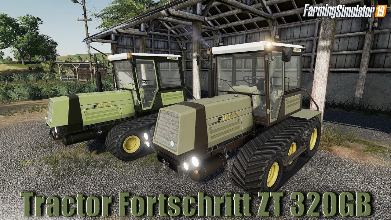 Tractor Fortschritt ZT 320GB v1.0 for FS19