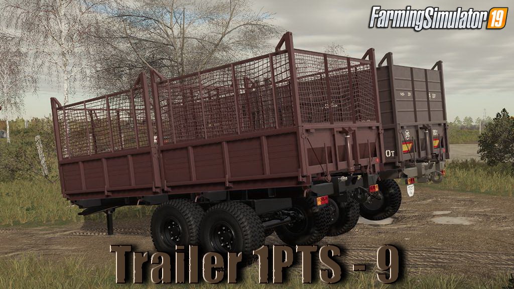 Trailer 1PTS - 9 v1.0 for FS19