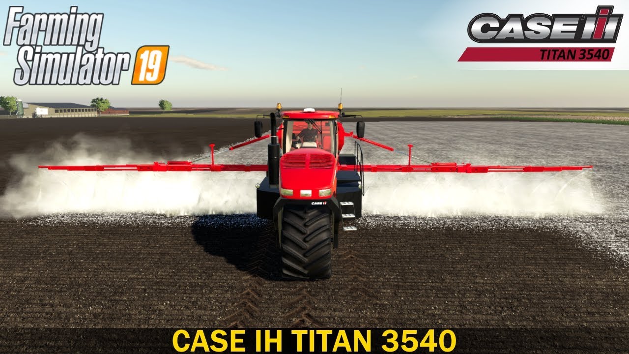 CASE IH TITAN 3540 Tricycle Self-propelled Spreader - FS19