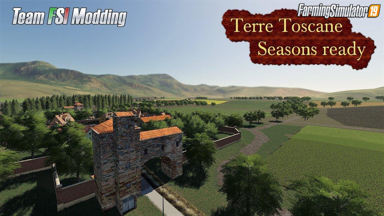 Tuscan Lands Map v1.0.0.1 for FS19