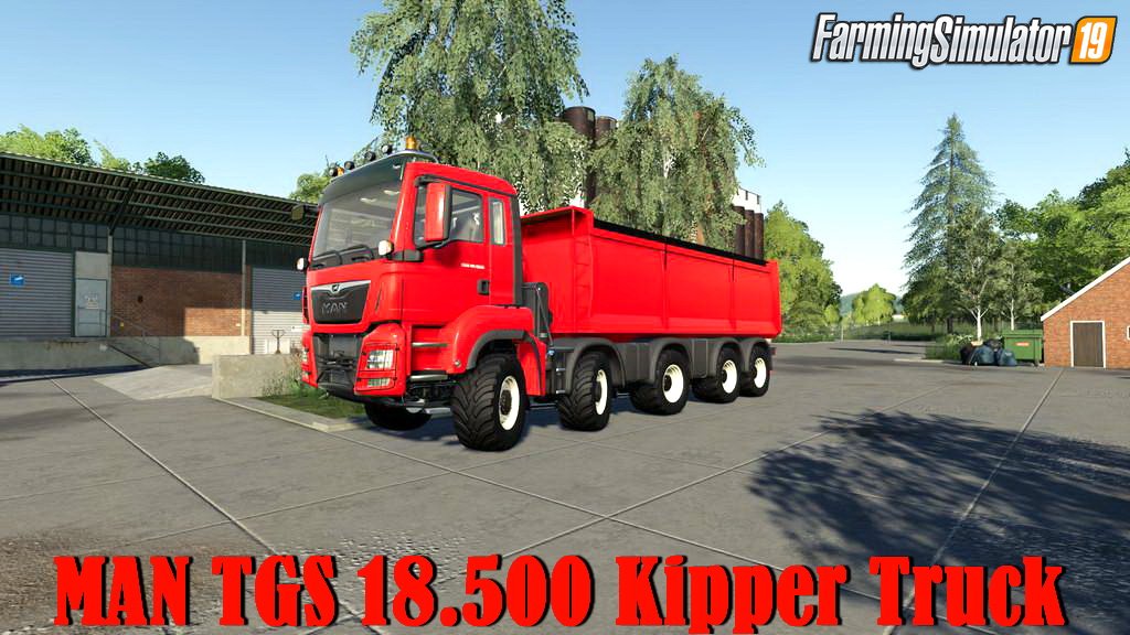 MAN TGS 18.500 Kipper Truck v1.0 for FS19