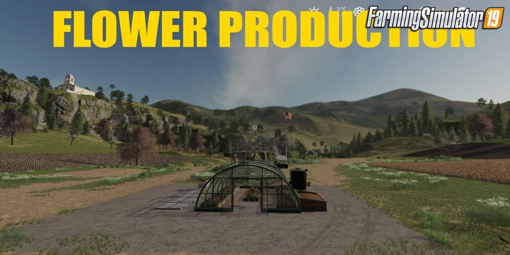 Flower Production v1.0 for FS19