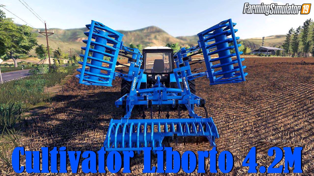 Cultivator Liborto 4.2M v1.0 for FS19