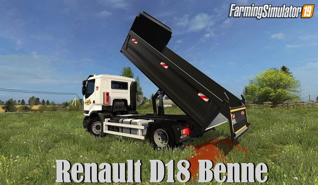 Renault D18 Benne v1.0 for FS19