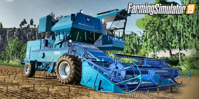 Combine BRAUD 258 v1.0 for FS19